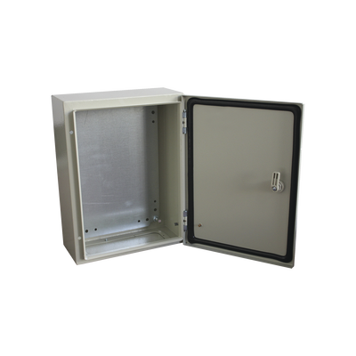 Gabinete de Acero IP66 / 300x400x200 mm / 11.8x15.7x7.9 in / IK10 / 30