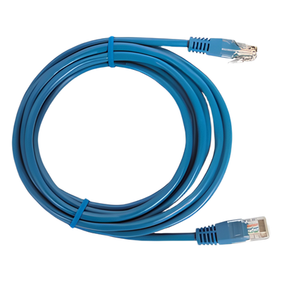 Cable de Parcheo UTP Cat6 / 2 Metros (6.56 Pies) / Azul / 1 Gbps / RJ4