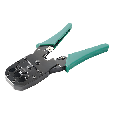 Pinzas Ponchadoras / RJ11-RJ12-RJ45 / Cat5e-Cat6-Cat6a / 4-6-8 Conduct