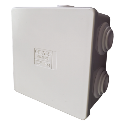 Caja Estanca de Derivación / 6 Entradas Ø23 mm / IP44 / IK07 / 80×8