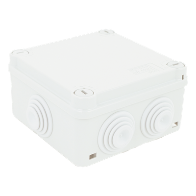 Caja de Derivación Estanca / 6 Entradas / IP55 / IK08 / 100x100x50 mm