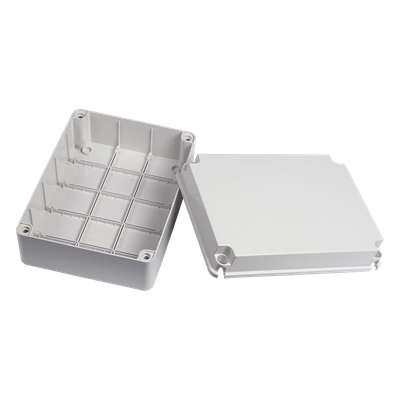Gabinete de Plástico IP55 / 190 x 240 x 95 mm / Protección EMI y Ant