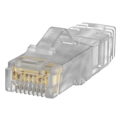 Plug RJ45 / Cat6A / 23-24 AWG / 50μm Oro / 2500 Ciclos / 100 Piezas /