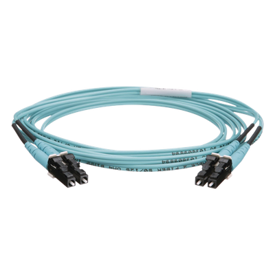 Jumper de Fibra Óptica / Multimodo OM4 50/125μm / LC-LC Dúplex / OF
