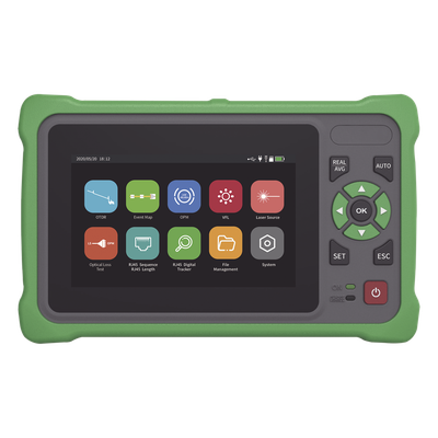 OTDR Touch / Longitudes de Onda 1310nm y 1550nm / Rango Dinámico 26/2