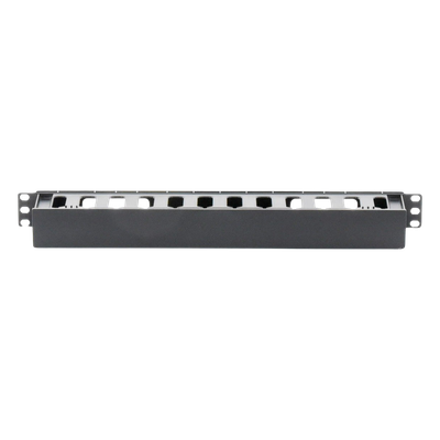Organizador de Cables Horizontal / 1U / Rack 19" / Plástico ABS Resis
