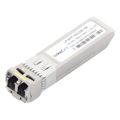 Transceptor Óptico SFP+ / 10 Gbps / Monomodo 1550 nm / Alcance 100 km