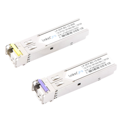 Transceptor Óptico SFP Bidireccional / Monomodo 1490/1550 nm / 1.25 G