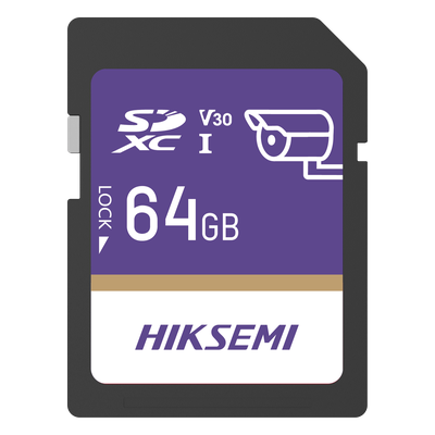 Tarjeta SD / 64 GB / Lectura 100 MB/s / Escritura 90 MB/s / Clase 10 U