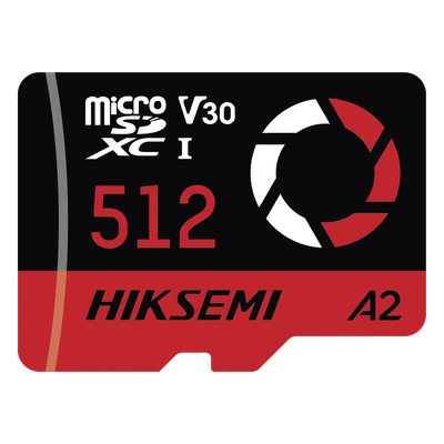 Memoria microSDXC / 512 GB / Lectura 180 MB/s / Escritura 150 MB/s / V