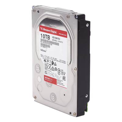 Disco Duro para NAS / 10 TB / 7200 RPM / SATA III 6 Gb/s / Caché 128