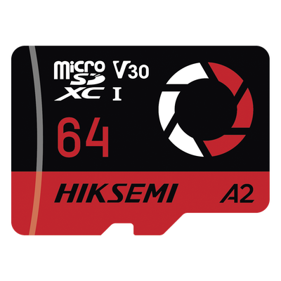 Memoria microSDXC / 64 GB / Lectura 180 MB/s / Escritura 150 MB/s / V3