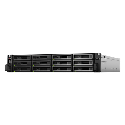 Unidad de Expansión NAS / 12 Bahías / SATA 3.5" y 2.5" / Intercambio