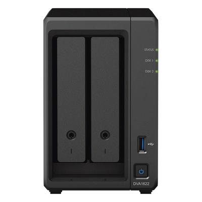 NVR Deep Learning / 2 Bahías / Intel Celeron Quad-Core 2.7 GHz / 6GB