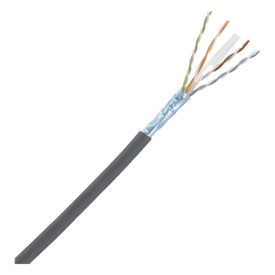 Cable Blindado F/UTP / Cat6A / 23 AWG / LSZH / 305 m (1000 pies) / 10G