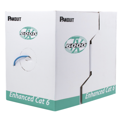 Cable UTP / Categoría 6 Mejorado / 305 m (1000 ft) / 23 AWG / LSZH /