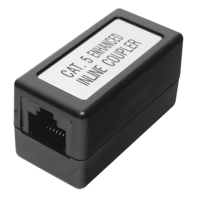 Acoplador UTP / Cat5e / RJ45 Hembra a Hembra / 2 Puertos / 125VCA / -4