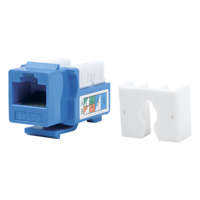 Módulo Jack Keystone / Cat5e / Terminación 110 / RJ45 / Sin Blindaje