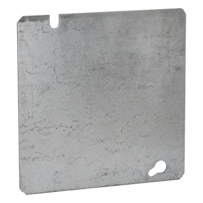 Tapa Ciega Cuadrada / Acero Galvanizado / 4.688 x 4.688 in (119.1 x 11