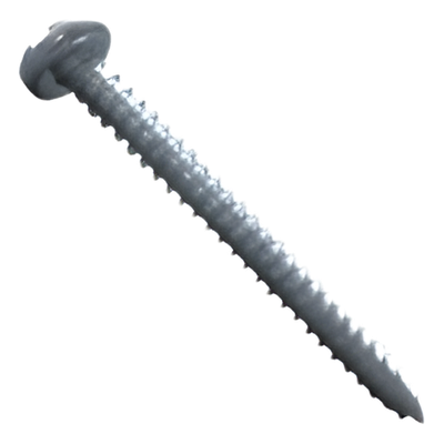 Tornillo autoperforante / 10 mm x 1 1/2 pulg / 1000 pzs / Acero galvan