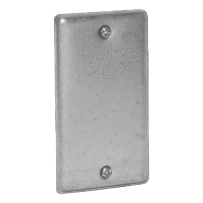 Tapa Ciega para Caja de Mano / 4 Pulgadas / Acero Galvanizado / Diseñ