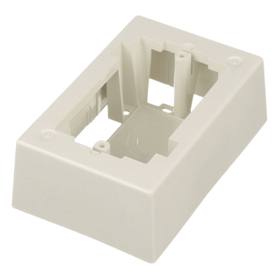 Caja de Pared Superficial / ABS Resistente / 5.09 x 3.34 x 1.75 in / S