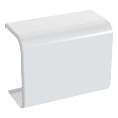 Unión Recta para Canaleta / 180° / ABS / Instalación Sin Herramient