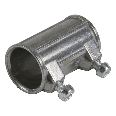 Cople para Tubo Pared Delgada / 1 Pulgada / 2 Tornillos Opresores #10