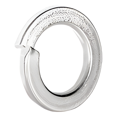 Arandela de Presión / 1/4" (6.3 mm) / Acero Aleado Galvanizado / Uso