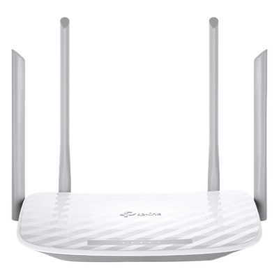 Router Wi-Fi 5 / Doble Banda AC1200 / 4 Antenas Externas / 4 Puertos L
