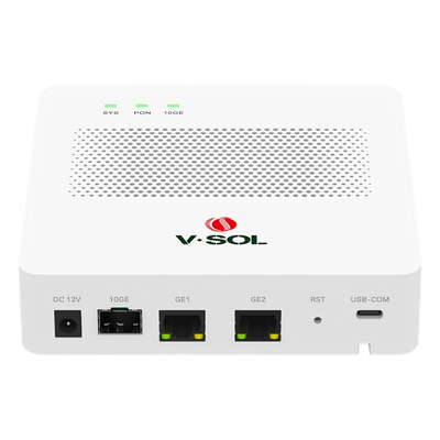 Mini OLT / 1 Puerto GPON SC/UPC / 3 Puertos Uplink / Hasta 64 ONUs / 2