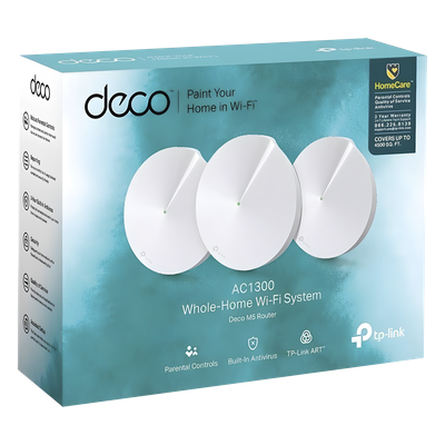 Kit Mesh Wi-Fi 5 / AC1300 Mbps / 2 Puertos Gigabit WAN/LAN / 4 Antenas