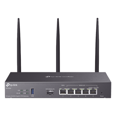 Router Empresarial Wi-Fi 6 / AX3000 / Multi-WAN 5 Puertos / 150,000 Se