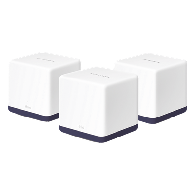 Sistema Mesh Wi-Fi / Doble Banda AC1900 / 3 Puertos Gigabit / Roaming