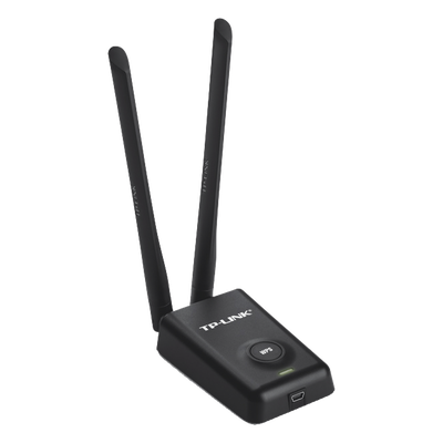 Adaptador USB Wi-Fi / Alta Potencia / 300 Mbps / 2.4 GHz / 2 Antenas 5