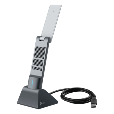 Adaptador USB Wireless Wi-Fi 6 / AX3000 (2402 Mbps + 574 Mbps) / Anten