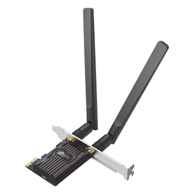 Adaptador PCIe Wi-Fi 6 / AX1800 Mbps / Doble Banda 2.4/5 GHz / Bluetoo