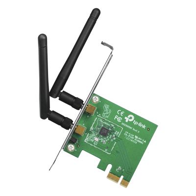 Adaptador Inalámbrico PCI Express / Wi-Fi N 300 Mbps / MIMO 2x2 / Ant