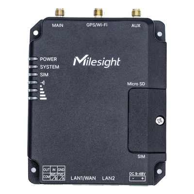 Router Industrial 4G LTE / Wi-Fi 802.11b/g/n / Dual SIM Failover / 2 P