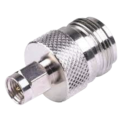 Adaptador RF Coaxial / SMA Macho a N Hembra / En Línea / Cuerpo Bronc