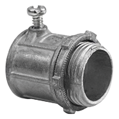 Conector para Tubo Pared Delgada / 2 Tornillos Opresores 1/4" / 64 x 6