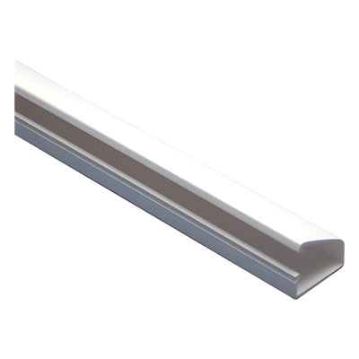Canaleta Tipo Bisagra / PVC Autoextinguible / 20x10x1100 mm / Cinta Ad