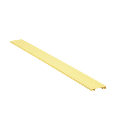 Tapa para Canaleta Ranurada / 2 in Ancho / 6 ft Largo / UL94 V-0 / PVC